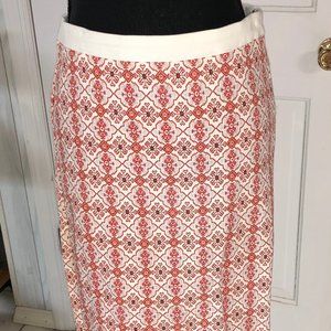 Topshop Moto Printed Skirt